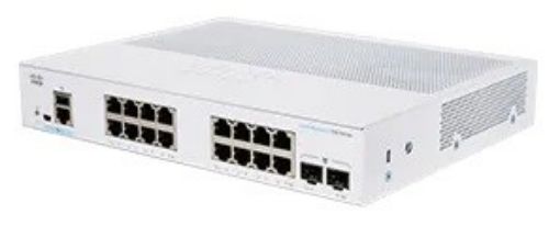 Obrázek Cisco switch CBS250-16T-2G, 16xGbE RJ45, 2xSFP