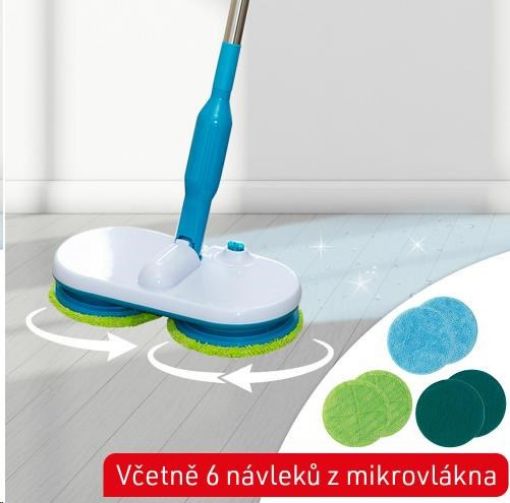 Obrázek Hurricane Floating Mop - Vyčistí všechny kouty a rohy