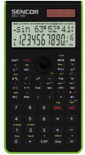 Obrázek Sencor kalkulačka  SEC 160 GN