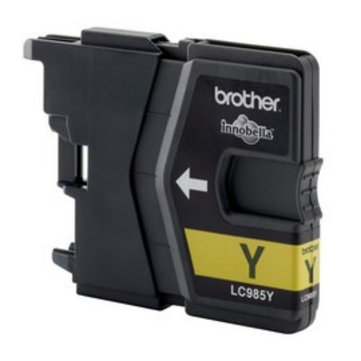 Obrázek BROTHER INK LC-985Y yellow pro DCP-J125, 1315W, J515W cca 260