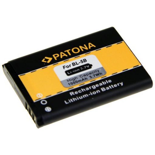 Obrázek PATONA baterie pro mobilní telefon Nokia BL-5B 1000mAh 3,7V Li-Ion