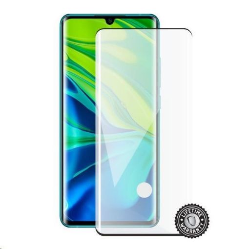 Obrázek Screenshield ochrana displeje Tempered Glass pro XIAOMI Mi Note 10 Pro, full cover, černá