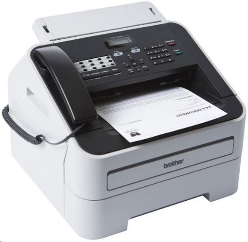 Obrázek BROTHER FAX-2845 (laserový fax se sluchátkem, kopírka), kancel. papír