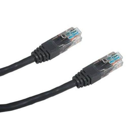 Obrázek Patch cord UTP CAT6 0,25m černý