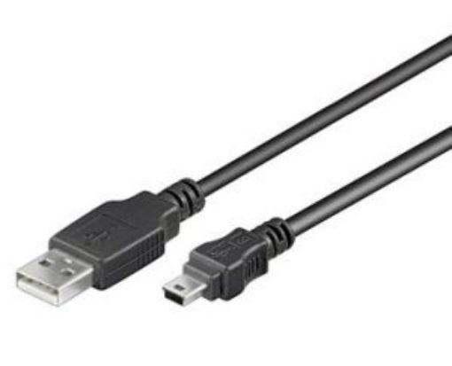 Obrázek PremiumCord Kabel mini USB, A-B, 5pinů, 2m