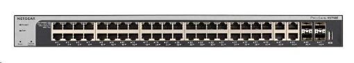 Obrázek Netgear XS748T 48-port 10-Gigabit Smart Managed Switch, 44x 10GbE RJ45, 4x 10GbE SFP+