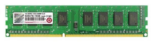 Obrázek DIMM DDR3 1GB 1333MHz TRANSCEND 1Rx8 CL9