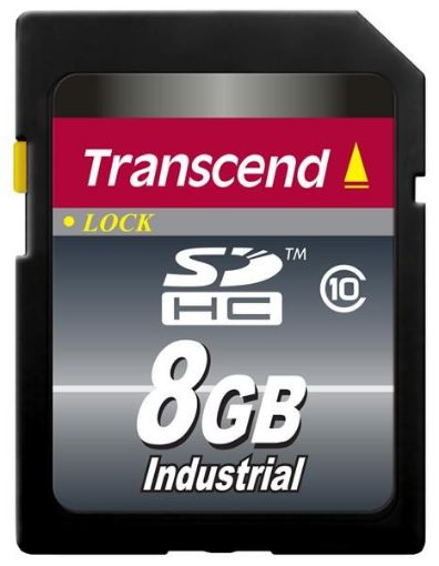 Obrázek TRANSCEND Industrial Temp SDHC10I Card 8GB Class 10