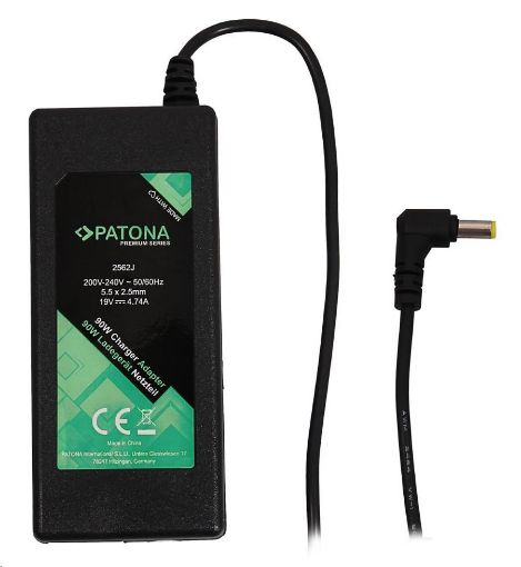 Obrázek PATONA napájecí adaptér k ntb/ 19V/4,74A 90W/ konektor 5,5x2,5mm/ ACER PREMIUM