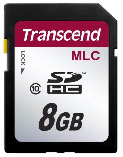 Obrázek TRANSCEND Industrial SDHC Class 10 Card 8GB (MLC)