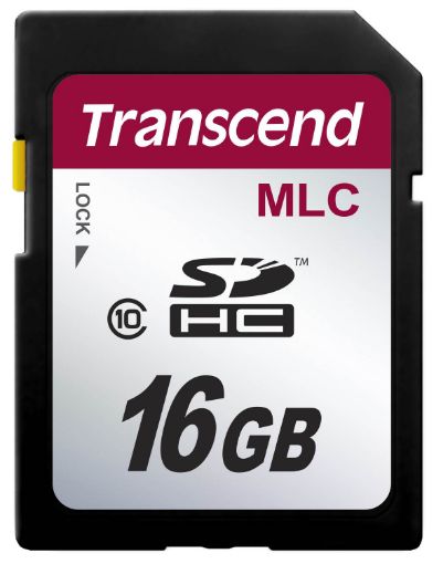 Obrázek TRANSCEND Industrial SDHC Class 10 Card 16GB (MLC)