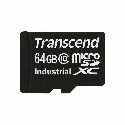 Obrázek TRANSCEND Industrial Micro SDXC 10I Card 64GB (bez adaptéru)