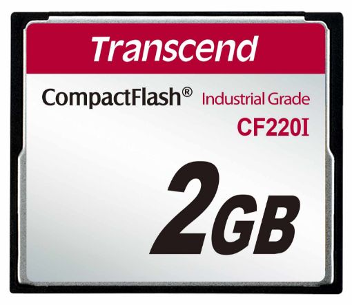 Obrázek TRANSCEND Industrial Compact Flash Card CF220I 2GB, SLC (UDMA5)