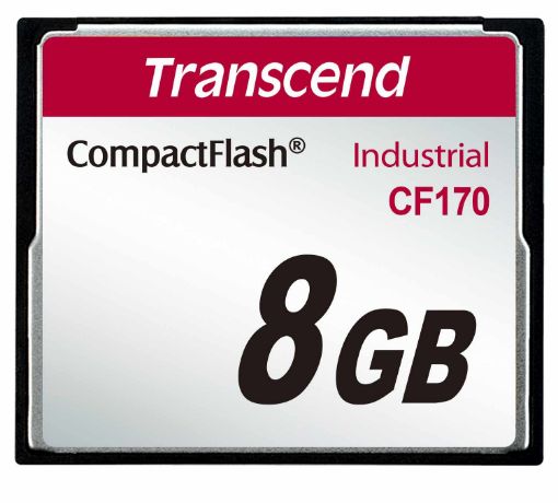 Obrázek TRANSCEND Industrial Compact Flash Card CF170, 8GB, MLC