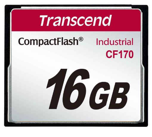 Obrázek TRANSCEND Industrial Compact Flash Card CF170, 16GB, MLC