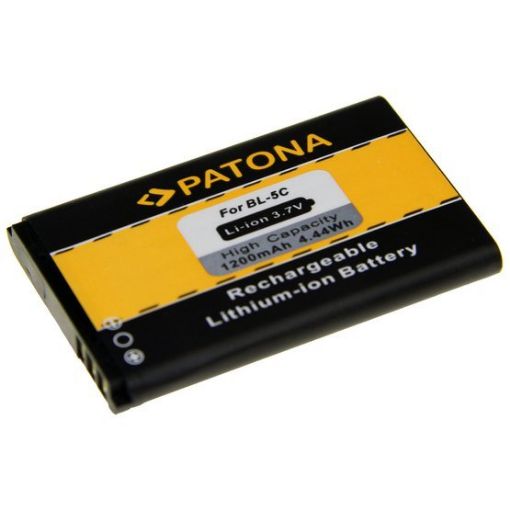 Obrázek PATONA baterie pro mobilní telefon Nokia BL-5C 1200mAh 3,7V Li-Ion