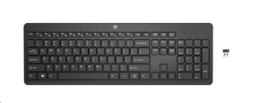 Obrázek HP 230 Wireless Keyboard (Black) WW - bezdrátová klávesnice EN lokalizace