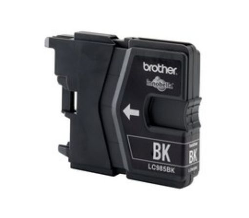 Obrázek BROTHER INK LC-985BK black DCP-J125, 1315W, J515W cca 300