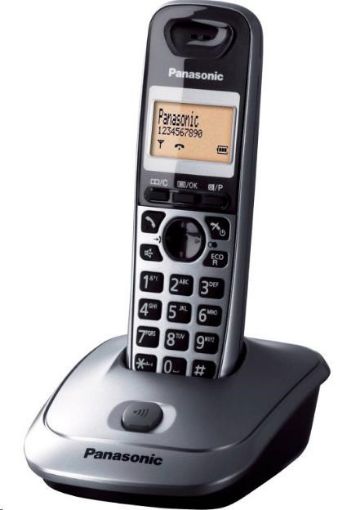 Obrázek PANASONIC KX-TG2511FXM Digitální bezdrátový telefon,podsvícený displej, CLIP,