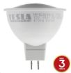 Obrázek Tesla - LED žárovka GU5,3 MR16, 6W, 12V, 470lm, 25 000h, 3000K teplá bílá, 100°