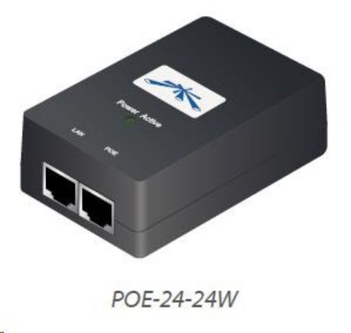 Obrázek UBNT POE-24-24W [PoE adaptér 24V/1A (24W), vč. napájecího kabelu]