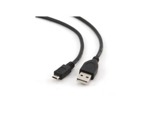 Obrázek GEMBIRD kabel USB2.0 - microUSB, 3m, černý