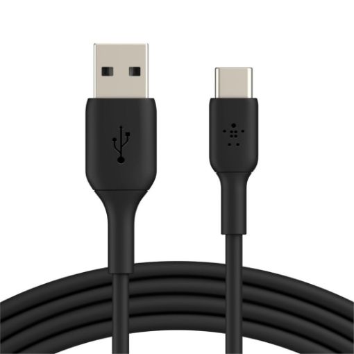 Obrázek BELKIN kabel USB-C - USB-A, 3m, černý