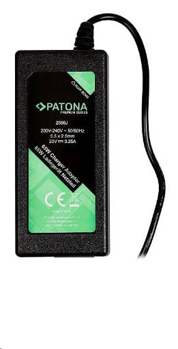 Obrázek PATONA napájecí adaptér k ntb/ 20V/3,25A 65W/ konektor 5,5x2,5mm/ FUJITSU-SIEMENS PREMIUM