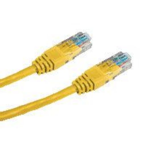 Obrázek Patch cord UTP cat5e 1M žlutý