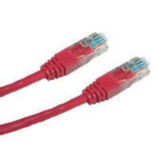 Obrázek Patch cord UTP cat5e 2M červený