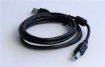 Obrázek GEMBIRD Kabel USB 2.0 A-B propojovací 4,5m Premium (černý, ferit, zlacené kontakty)