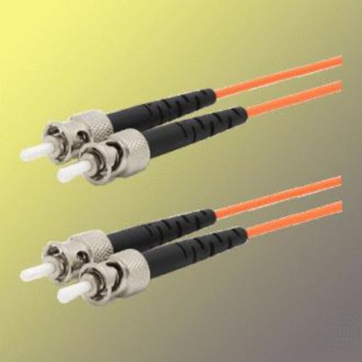Obrázek Optický patchkabel duplexní, ST-ST 9/125um SM, 1m