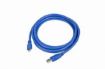 Obrázek Kabel USB 3.0 A-Micro B propojovací 1,8m (modrý)