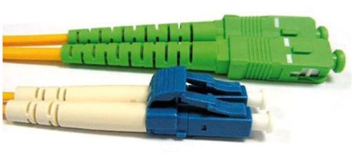 Obrázek Patchcord FO duplex LC-SC/APC 9/125um SM, 2m