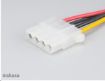 Obrázek Akasa Adaptér SATA na 4pin Molex - 15 cm