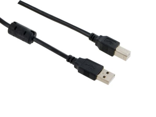 Obrázek 4World Kabel USB 2.0 AM-BM 5.0m HQ Black