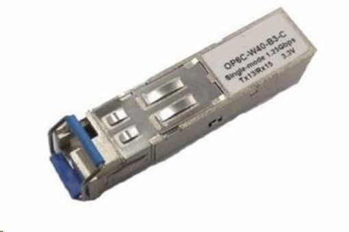 Obrázek SFP WDM transceiver 1,25Gbps 1000BASE-BX10 SM 10km TX1310/RX1550nm LC simp. 3,3V, HP komp., DMI J9142B