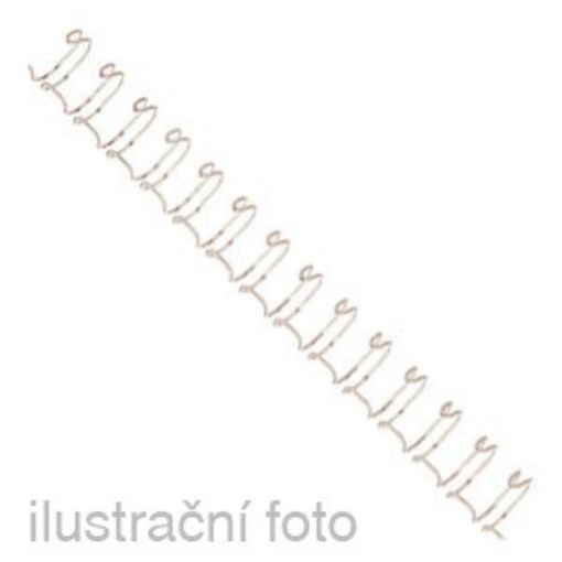 Obrázek Drátěné hřbety GBC, 3:1, A4/10 mm, bílé