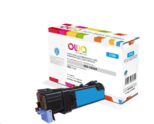 Obrázek OWA Armor toner pro DELL 1320, 2000 Stran, 593-10259, modrá/cyan