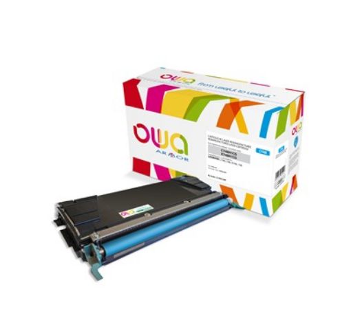 Obrázek OWA Armor toner pro LEXMARK C746, 748, X746, 748, 10000   Stran, C748H1CG;X748H1CG, modrá/cyan