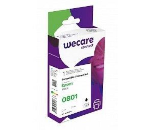 Obrázek WECARE ARMOR cartridge pro EPSON Stylus Photo PX700W,800FW,R265,285,360,RX560 (C13T08014011) černá/black 7ml / 330p