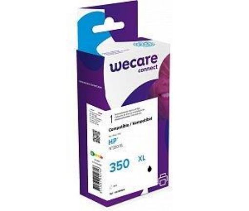 Obrázek WECARE ARMOR cartridge pro HP DJ D4260, C4280, OJ J5780   High capacity (CB336E) černá/black HC 30ml / 895p