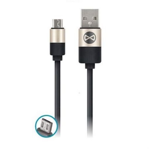 Obrázek Datový kabel Forever micro USB 1m 2A modern černý