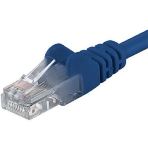 Obrázek PremiumCord Patch kabel UTP RJ45-RJ45 CAT6 2m modrá