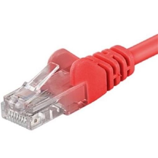 Obrázek PremiumCord Patch kabel UTP RJ45-RJ45 CAT6 2m červená