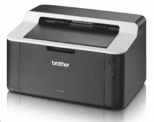 Obrázek BROTHER tiskárna laserová mono HL-1112E - A4, 20ppm, 600x600, 1MB, GDI, USB 2.0, černá