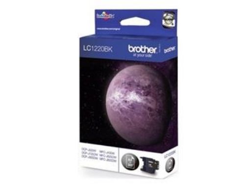 Obrázek BROTHER LC-1220BK (inkoust černý, str. 300), pro DCPJ925DW