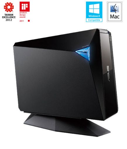 Obrázek ASUS BW-12D1S-U BLACK externí BD-RW + soft