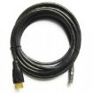 Obrázek Kabel HDMI-HDMI mini 1, 8m zlac.kon. stin 1.4,černý