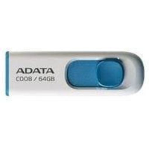 Obrázek ADATA Handy drive 64GB USB 2.0 Classic C008, bílý